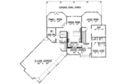 European Style House Plan - 3 Beds 2 Baths 3430 Sq/Ft Plan #117-445 