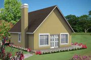 Traditional Style House Plan - 1 Beds 1 Baths 900 Sq/Ft Plan #1-126 