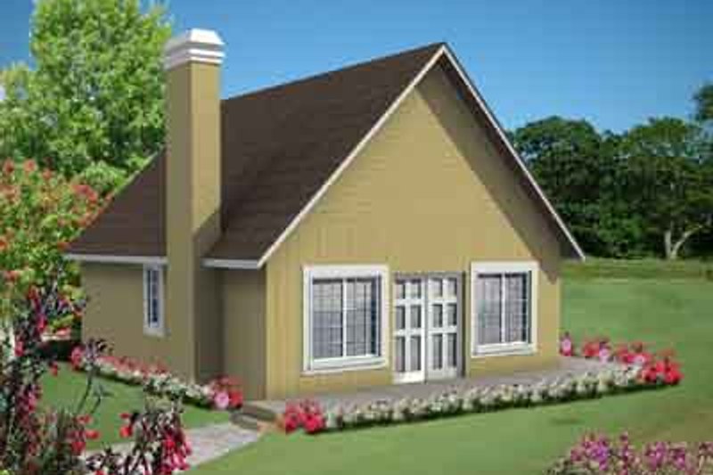 Dream House Plan - Traditional Exterior - Front Elevation Plan #1-126