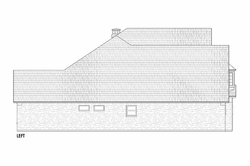 Home Plan - Exterior - Other Elevation for Tudor House Plan #1096-91 - 4 bed, 2.5 bath