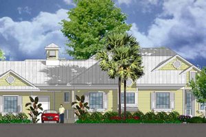 Home Plan - Country Exterior - Front Elevation Plan #1007-54