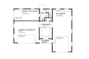 Country Style House Plan - 1 Beds 2 Baths 2637 Sq/Ft Plan #118-139 