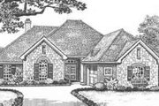 European Style House Plan - 4 Beds 2.5 Baths 2023 Sq/Ft Plan #310-425 