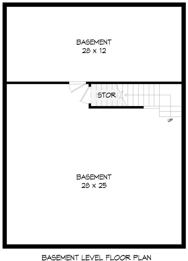 Home Plan - Beach Floor Plan - Lower Floor Plan #932-1081