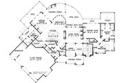 Craftsman Style House Plan - 3 Beds 4.5 Baths 6412 Sq/Ft Plan #54-489 