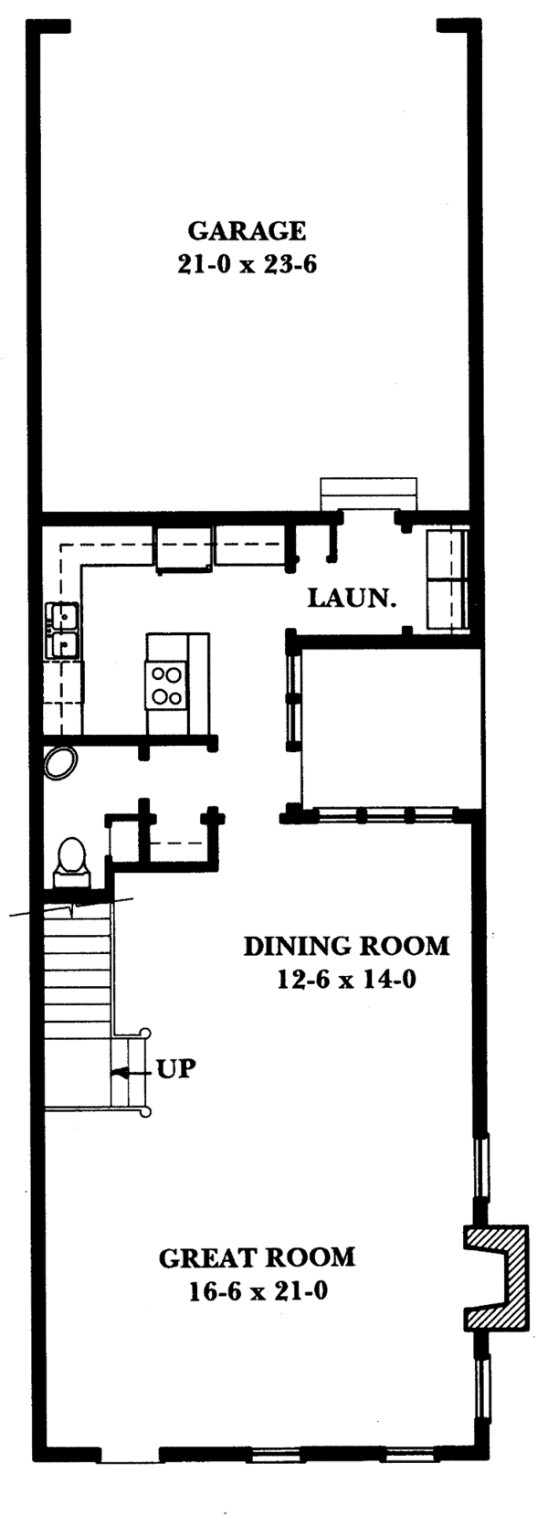 Architectural House Design - Classical Floor Plan - Main Floor Plan #1047-8