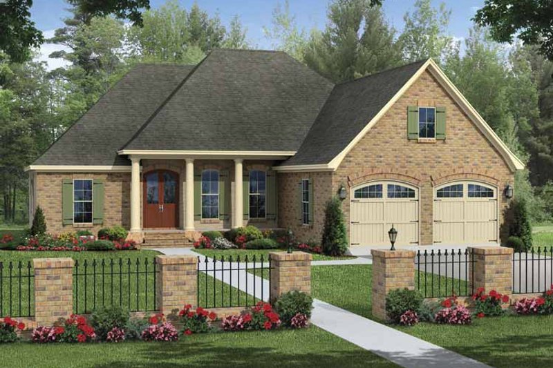 Home Plan - Exterior - Front Elevation 3 for Traditional House Plan #21-426 - 3 bed, 2 bath