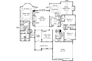 Floor Plan - Main Floor for Country House Plan #927-169 - 3 bed, 2.5 bath