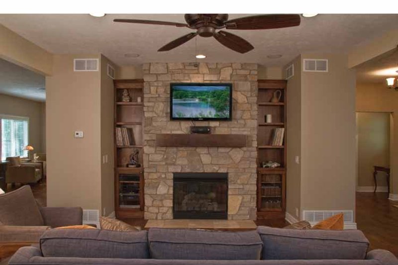 Dream House Plan - Interior - Family Room 2 for Tudor House Plan #928-234 - 4 bed, 2.5 bath
