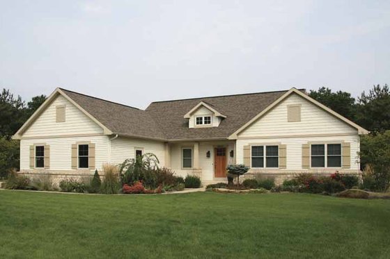 Exterior - Front Elevation 3 for Craftsman House Plan #928-143 - 3 bed, 2.5 bath