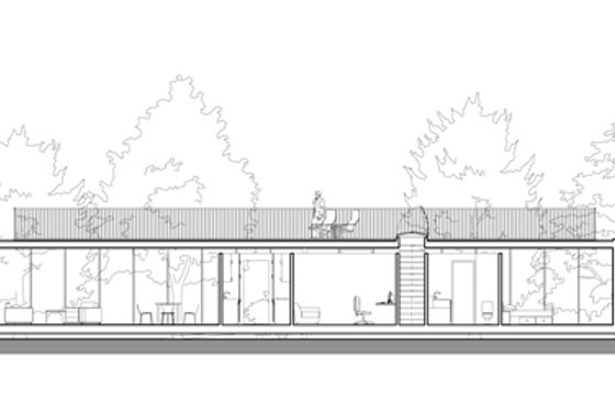 Exterior - Other Elevation for Modern House Plan #520-4 - 1 bed, 1 bath