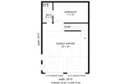 Southern Style House Plan - 0 Beds 1 Baths 1197 Sq/Ft Plan #932-1402 Floor 