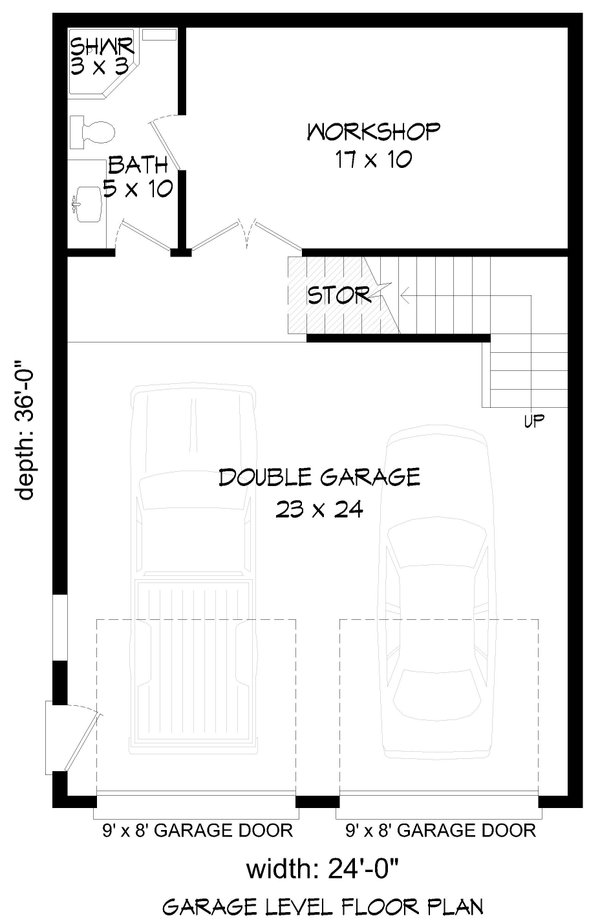 Southern Floor Plan - Main Floor Plan #932-1402