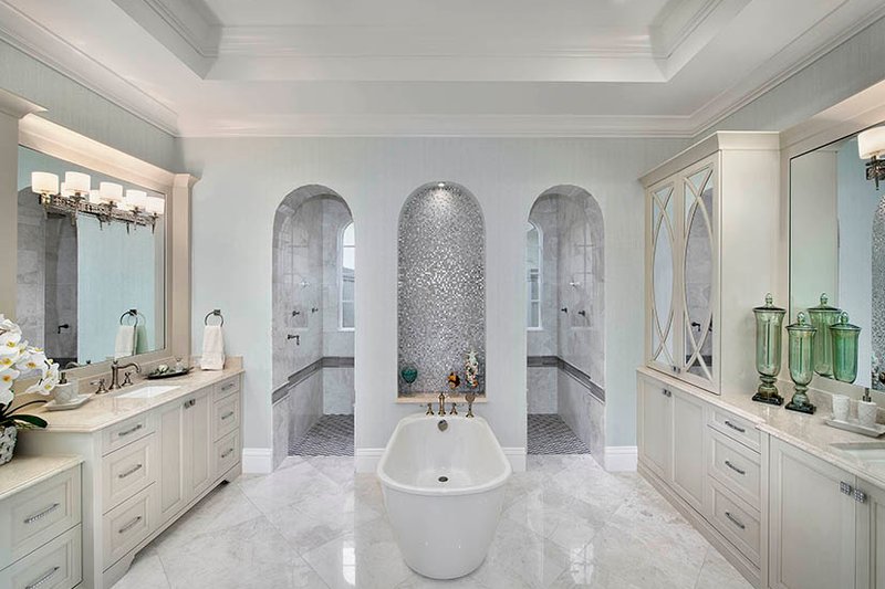 Dream House Plan - Interior - Master Bathroom for Mediterranean House Plan #1017-166 - 4 bed, 4.5 bath