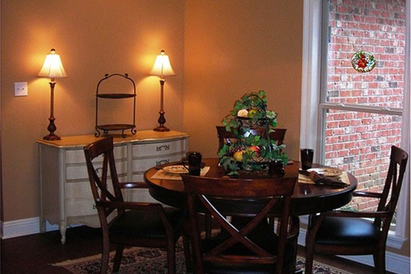 Dream House Plan - Interior - Dining Room for European House Plan #430-53 - 3 bed, 2 bath