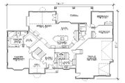 European Style House Plan - 5 Beds 3.5 Baths 2735 Sq/Ft Plan #5-312 