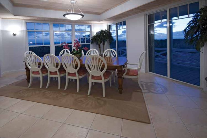 Architectural House Design - Interior - Dining Room for Country House Plan #928-57 - 4 bed, 4.5 bath