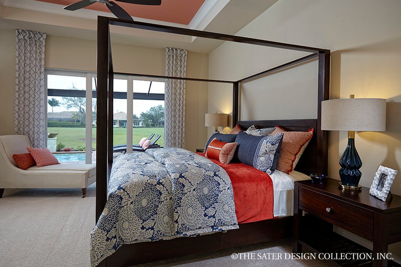 Architectural House Design - Interior - Master Bedroom for Mediterranean House Plan #930-457 - 3 bed, 4.5 bath