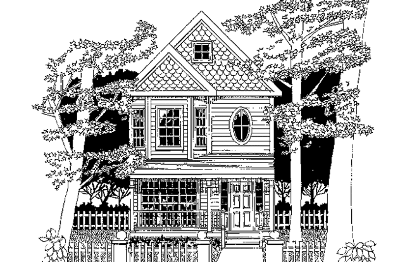 Dream House Plan - Country Exterior - Front Elevation Plan #1053-36
