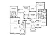Country Style House Plan - 4 Beds 3.5 Baths 3445 Sq/Ft Plan #17-3364 