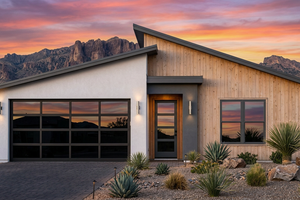 Exterior - Front Elevation 3 for Modern House Plan #1096-189 - 3 bed, 2 bath