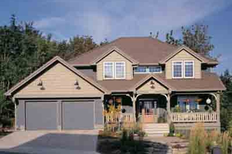 Dream House Plan - Craftsman Exterior - Front Elevation Plan #48-219