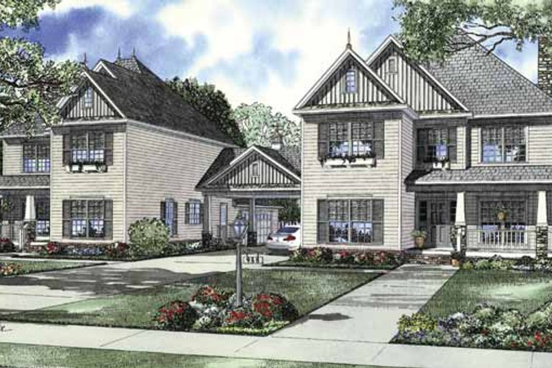 Country Style House Plan - 10 Beds 6 Baths 5032 Sq/Ft Plan #17-2830 -  Floorplans.Com