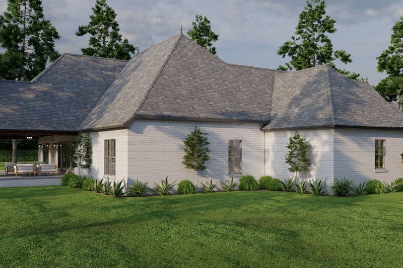 Architectural House Design - Exterior - Other Elevation for European House Plan #923-14 - 3 bed, 2.5 bath
