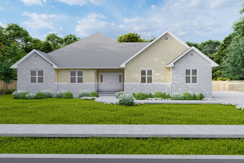 House Design - Traditional Exterior - Front Elevation Plan #1060-259