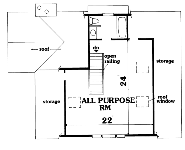 Home Plan - Victorian Floor Plan - Other Floor Plan #456-54