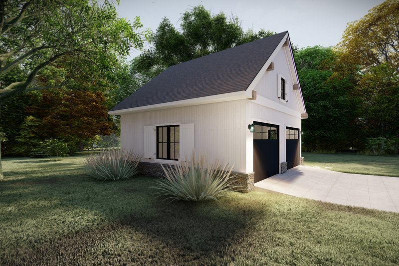 House Blueprint - Exterior - Other Elevation for Craftsman House Plan #1094-13, 0 bath