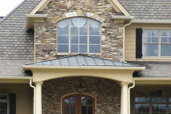 Exterior - Front Elevation 7 for European House Plan #437-66 - 4 bed, 4.5 bath