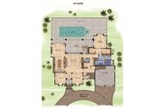 Contemporary Style House Plan - 4 Beds 4.5 Baths 4335 Sq/Ft Plan #548-65 