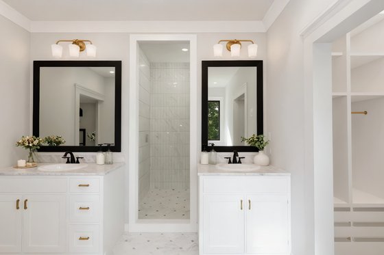 Interior - Master Bathroom for Farmhouse House Plan #1074-111 - 4 bed, 2 bath