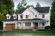 Craftsman Style House Plan - 4 Beds 2.5 Baths 2232 Sq/Ft Plan #46-929 