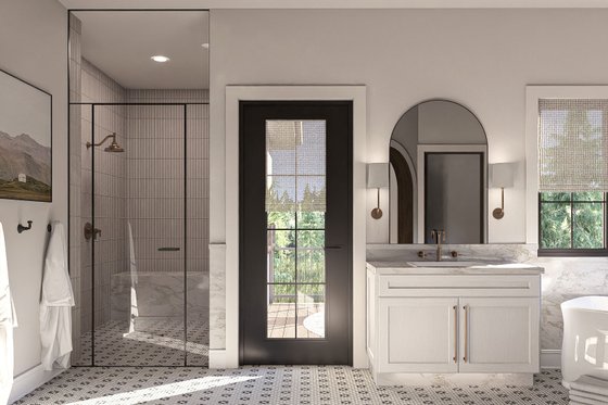 Interior - Master Bathroom for Victorian House Plan #455-376 - 3 bed, 2.5 bath