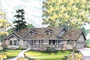 Traditional Style House Plan - 3 Beds 2 Baths 1634 Sq/Ft Plan #124-480 