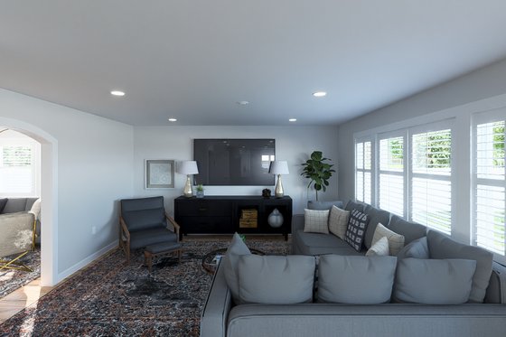 Interior - Family Room 2 for Traditional House Plan #1060-211 - 3 bed, 2.5 bath