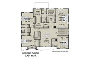 Farmhouse Style House Plan - 4 Beds 3.5 Baths 3842 Sq/Ft Plan #51-1212 