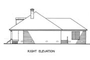 Traditional Style House Plan - 3 Beds 2 Baths 1800 Sq/Ft Plan #45-128 