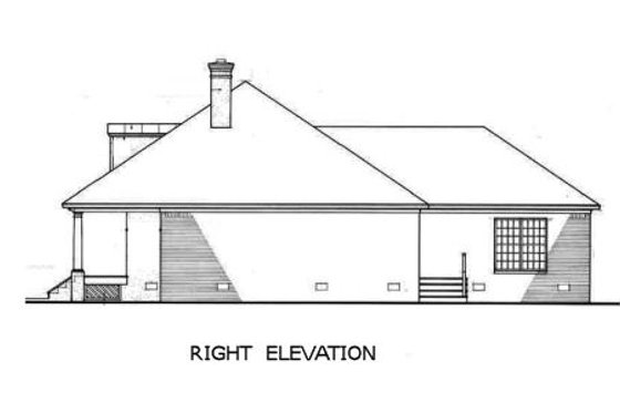 Exterior - Other Elevation for Traditional House Plan #45-128 - 3 bed, 2 bath