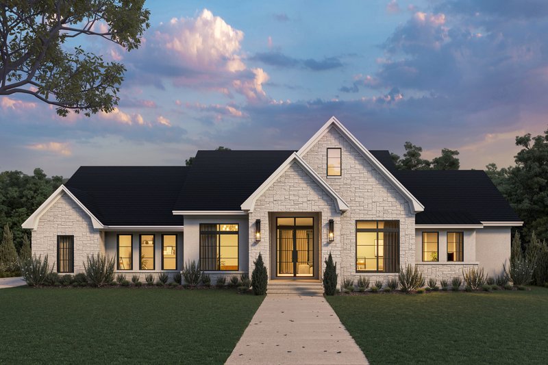 Home Plan - Traditional Exterior - Front Elevation Plan #430-311