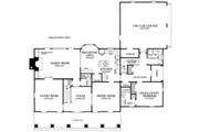 Colonial Style House Plan - 3 Beds 3.5 Baths 3218 Sq/Ft Plan #137-194 