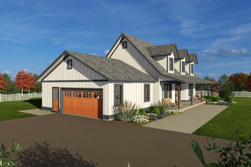 Architectural House Design - Exterior - Other Elevation for Colonial House Plan #126-257 - 3 bed, 2.5 bath