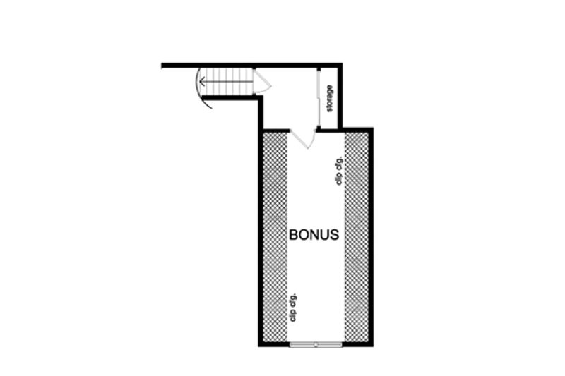 Home Plan - Floor Plan - Other Floor for Ranch House Plan #1010-44 - 3 bed, 2.5 bath