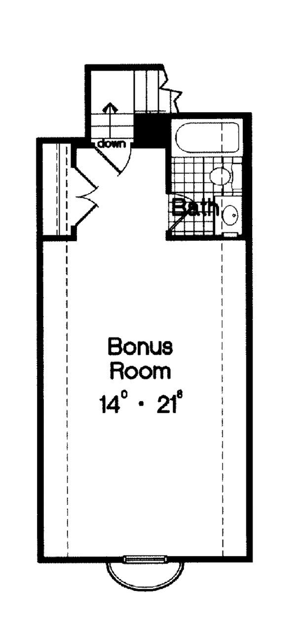 House Blueprint - European Floor Plan - Other Floor Plan #417-656