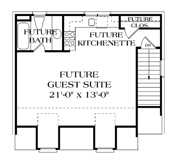 House Plan Design - Classical Floor Plan - Upper Floor Plan #453-333