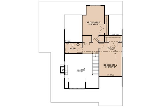 Floor Plan - Other Floor for Cabin House Plan #923-415 - 4 bed, 3.5 bath