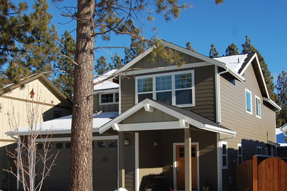 Exterior - Front Elevation 1 for Craftsman House Plan #895-80 - 4 bed, 2.5 bath