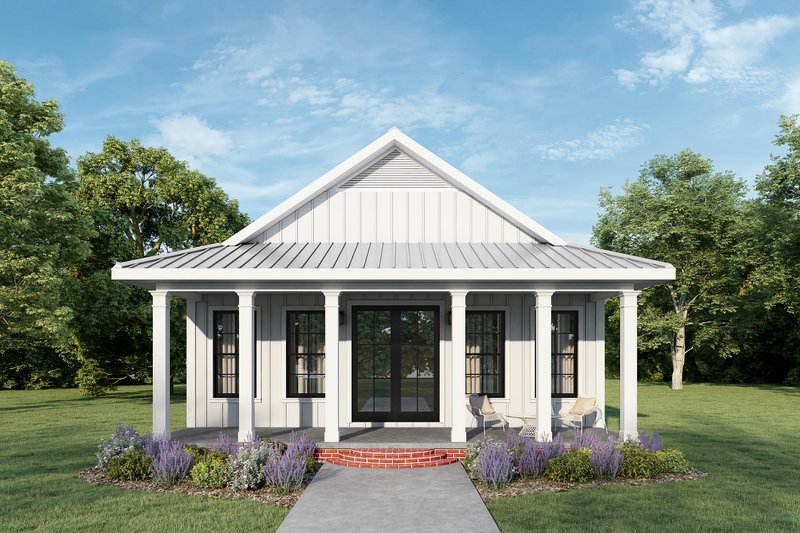 Dream House Plan - Traditional Exterior - Front Elevation Plan #44-245